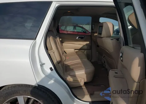 2014 Nissan Pathfinder Platinum z USA, uszkodzony, nr VIN 5N1AR2MN4EC703744